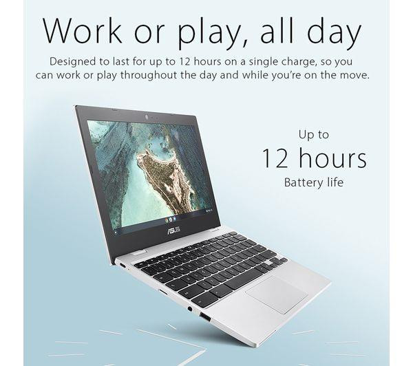 Asus CX15 15.6" Chromebook Intel Celeron N4500 4GB 64GB eMMC Silver