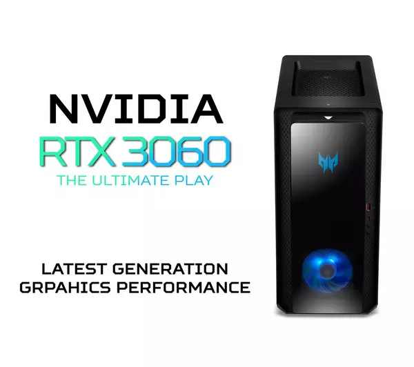 ACER Predator Orion 3000 Gaming PC Intel Core i7 12700 16GB RAM GeForce RTX 3060