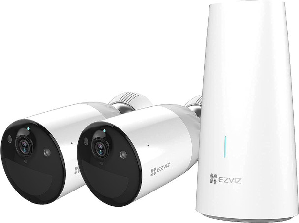 EZVIZ BC1 Duo Camera Wireless Full HD 1080p CCTV Security Kit White