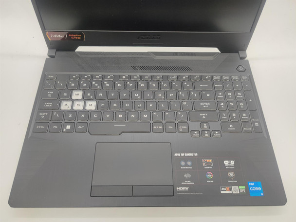 ASUS TUF Gaming F15 15" FHD 144Hz Laptop i5 11400H 8GB 512GB RTX 3050