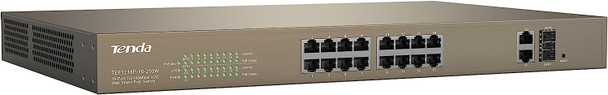 Tenda TEF1218P-16-250W 16-Port 10/100 PoE Desktop Switch