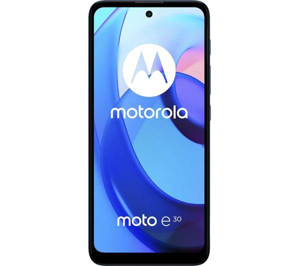 Motorola Moto E30 6.5" HD+ 2GB / 32GB Unlocked Smart Phone - Digital Blue