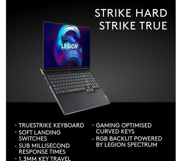 Lenovo Legion 7 16" QHD 165Hz Laptop AMD Ryzen 7 6800H 16GB DDR5 Radeon RX 6600S