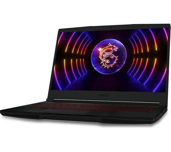 MSI Thin GF63 15.6" 144Hz Gaming Laptop Intel Core i5 12450H 8GB 512GB RTX 4050