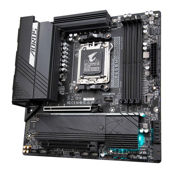 Gigabyte AMD B650M AORUS ELITE AX Socket AM5 DDR5 mATX Motherboard