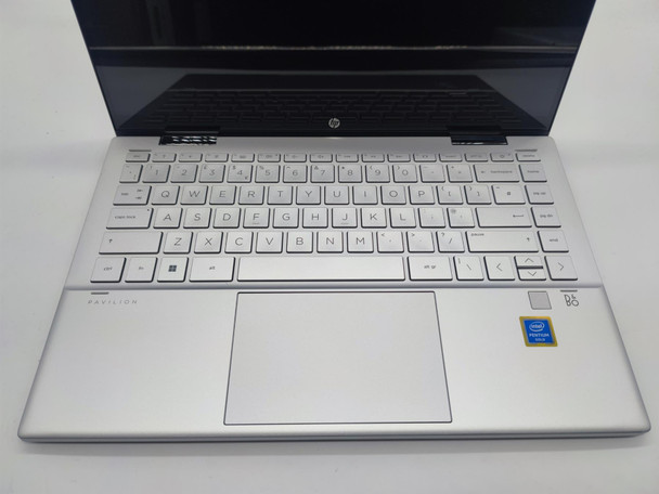 HP Pavilion x360 14-dy0523na 14" Laptop, Intel Pentium Gold 7505 4GB 128GB Silver