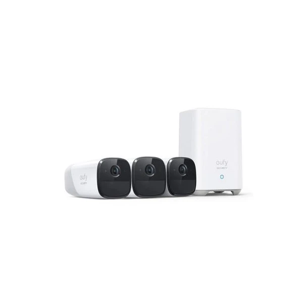 Eufy Cam 2 Pro 2K HD 3 x CCTV Security Smart Camera System
