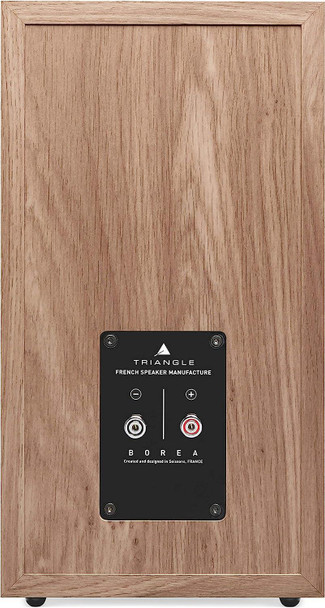 Triangle Borea BR03 Wired Compact Hi-Fi bookcase speakers Oak 100W
