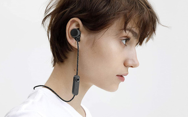 Urbanears Jakan In-Ear Neckband Bluetooth Earphones - Charcoal Black