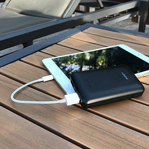 AUKEY Power Bank 10000mAh Dual Output Port Power Bank PB-N53 Black