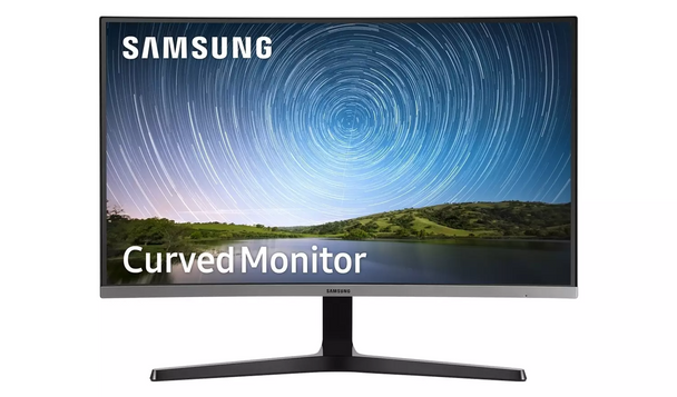 Samsung C27R500 27 inch Curved Monitor - Full HD 1080p, 4ms Response, HDMI