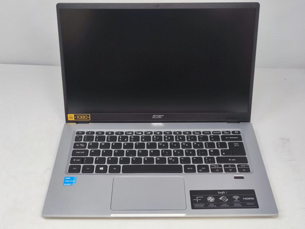 Acer Swift 1 SF114-34 14" Laptop Pentium Silver N6000 4GB 128GB SSD Silver