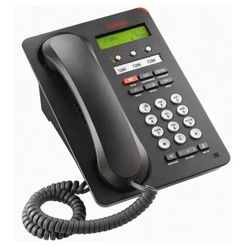 Avaya 1603 IP Single Telephone & Handset