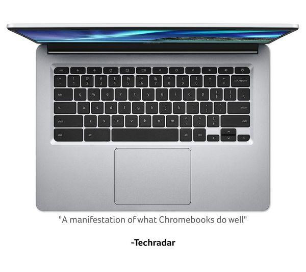 Acer 314 14" FHD Chromebook Intel Celeron N4020 4GB 64GB eMMC Silver