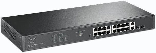 TP-Link TL-SG1218MP 18-Port Gigabit Rack Network Switch With 16 PoE +