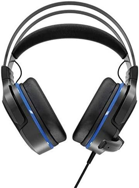 Wage Pro Universal Wired Over Ear Gaming Headset Black / Blue