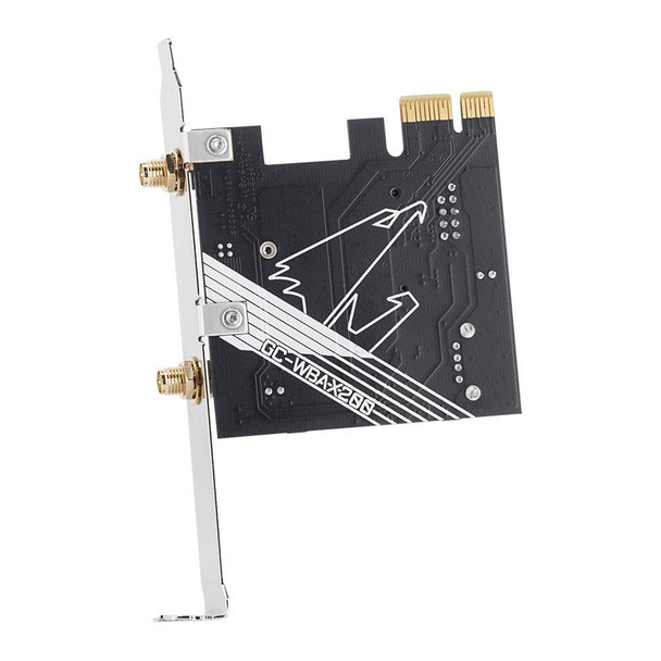 Gigabyte Dual Band Intel WiFi 6 2x2 MIMO Wireless PCIe Adapter with Bluetooth 5