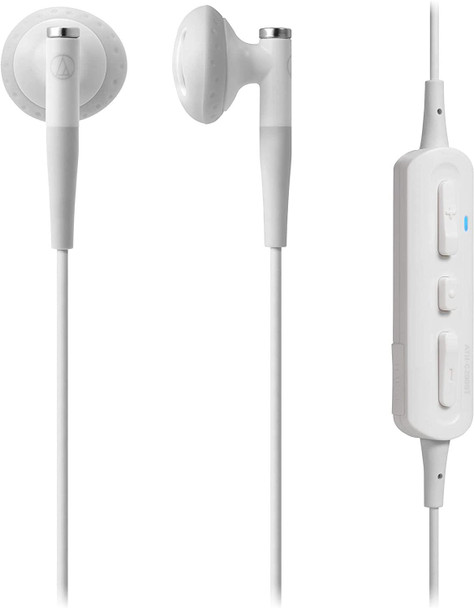 Audio-Technica ATH-C200BT Wireless In Ear Headphones White