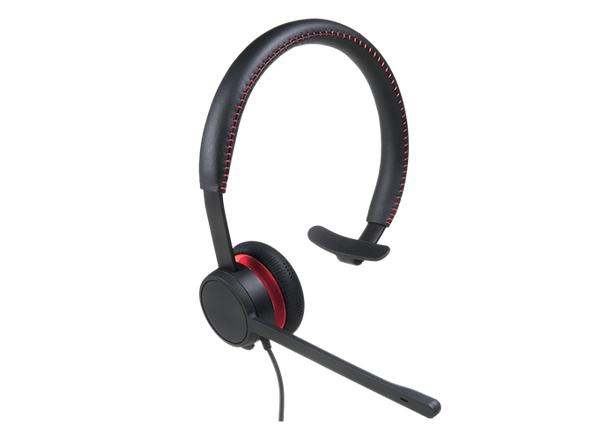 Avaya L129 Quick Connect Mono Headset Leather