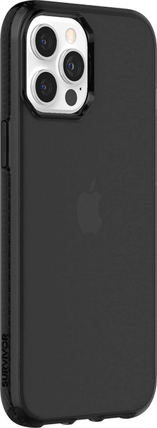 Griffin Survior Apple iPhone 12 Pro Max Slim Black Clear Phone Case