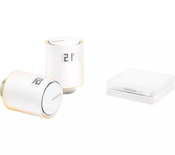 Netatmo Smart Radiator Valve Starter Kit 2 Valves White