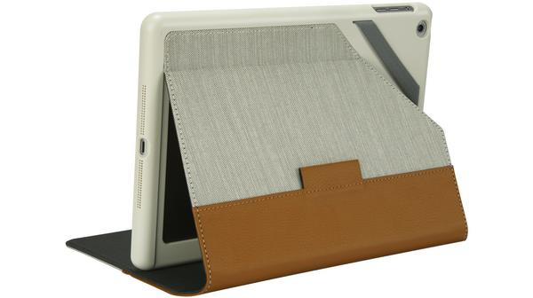 Targus VuStyle iPad Air Case in Grey & Brown Faux Leather