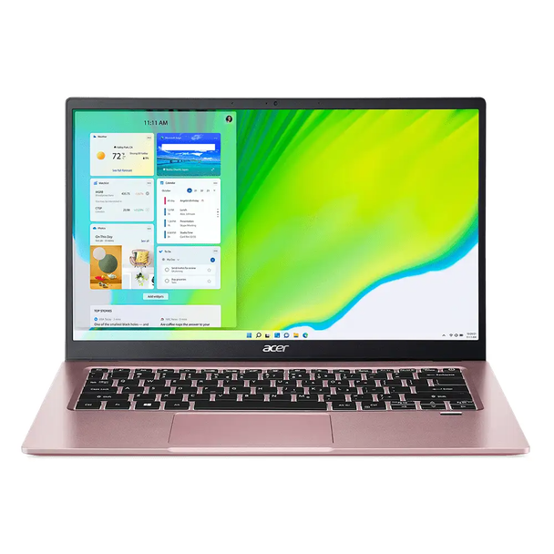 Acer Swift 1 14" Pink Laptop Intel Pentium Silver N6000 128GB SSD Windows 11
