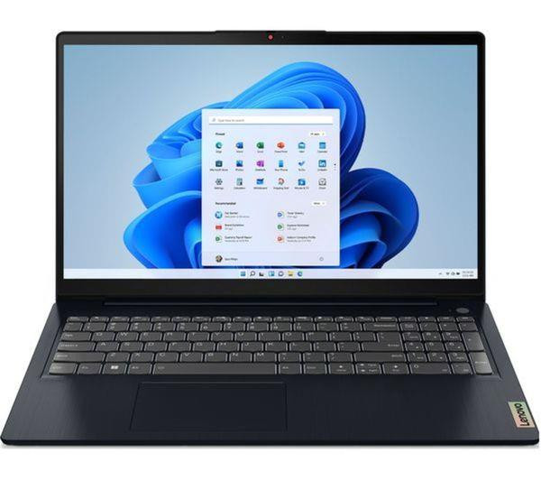 Lenovo IdeaPad 3i 15.6" Laptop Intel Core i3 1215U 4GB 128GB SSD Blue