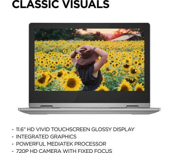 Lenovo IdeaPad Flex 3 11.6" 2 in 1 Chromebook MediaTek MT8183 4GB 64GB