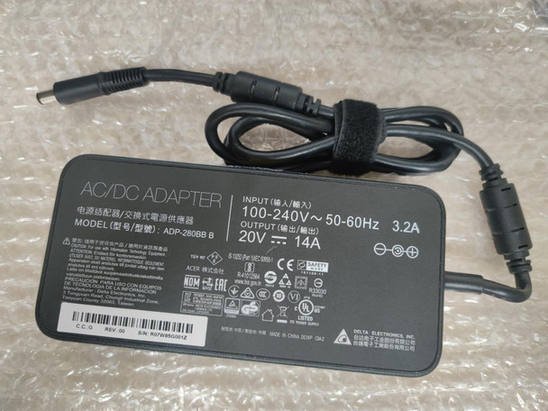 Delta ADP-280BB B 20V 14A 280W 7.4MM Power Adapter For MSI Laptop