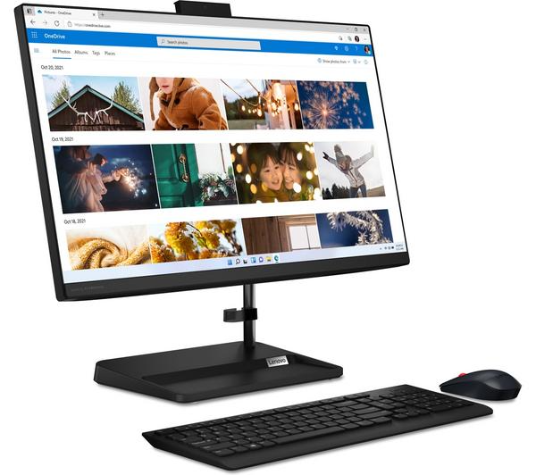 Lenovo IdeaCentre 3i 23.8" All in One PC, Intel Core i5 1240P 8GB RAM 512GB