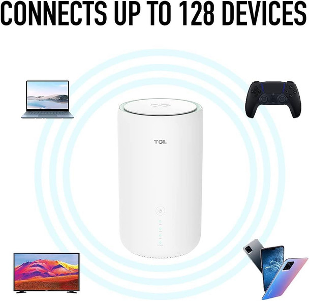TCL LinkHub HH500E 5G Home Station With Dual Band WiFi 6 Router