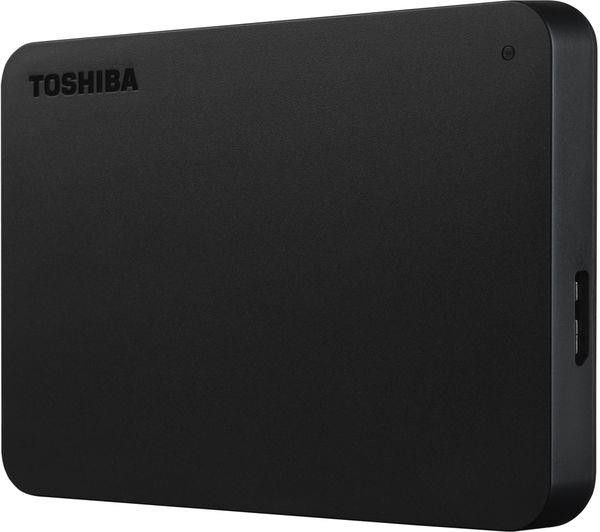 Toshiba Canvio Basics Portable External USB 3.0 Hard Disk Drive 2 TB Black