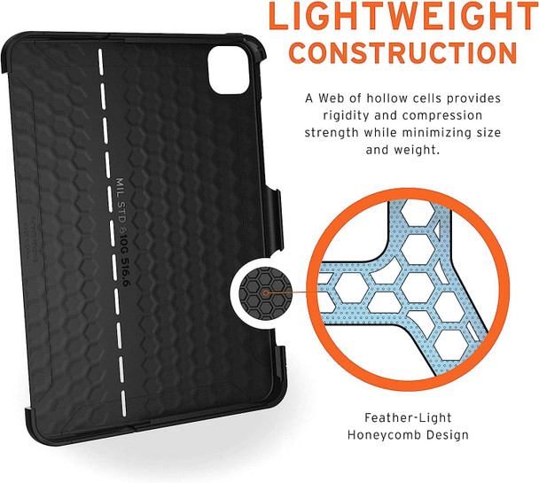 Urban Armor Gear UAG Scout iPad Pro 12.9" 4th Gen 2020 Rugged Protective Case