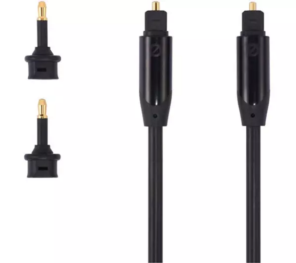 Sandstrom AV Black Series S1OPT114X Digital Optical Cable - 1 m
