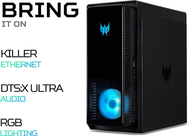 Acer Predator Orion 3000 Gaming PC Intel Core i5 12400 16GB RAM RTX 3050 Ti