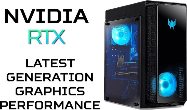 Acer Predator Orion 3000 Gaming PC Intel Core i5 12400 16GB RAM RTX 3050 Ti