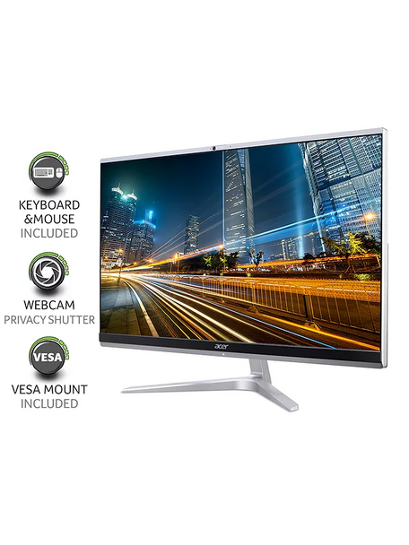 Acer Aspire C24 1650 23.8" All In One PC Intel Core i3 1115G4 8GB 1TB HDD