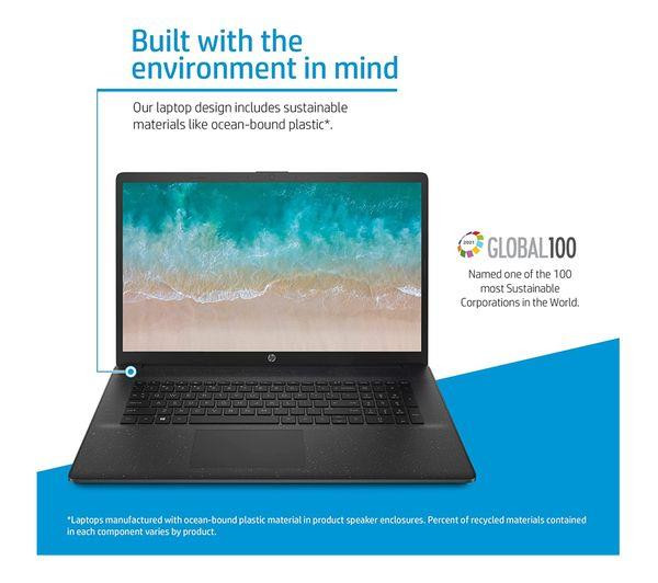 HP 17-cn0528sa 17.3" Laptop Intel pentium Gold 7505 4GB 128GB SSD Windows 11