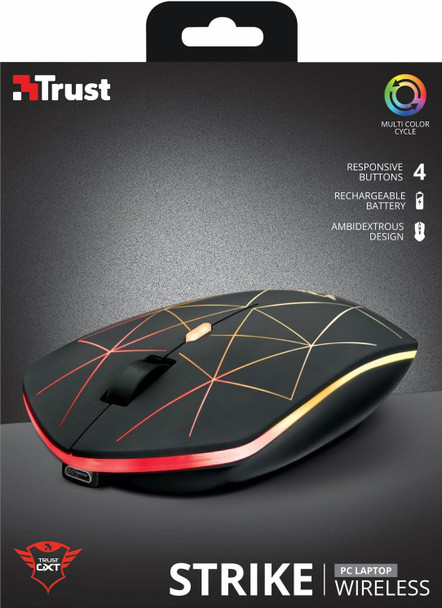 Trust Gaming GXT 117 Strike Rechargeable Wireless Gaming Mouse