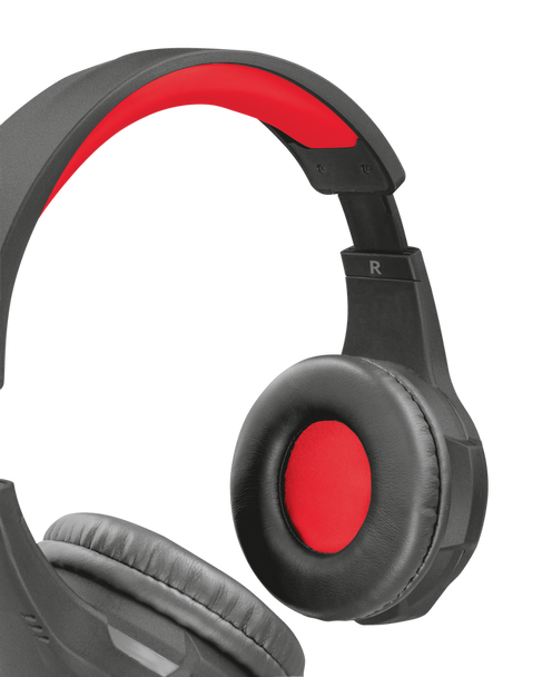 Trust GXT 307 Ravu Gaming Over Ear Wired Headset with Mic Black