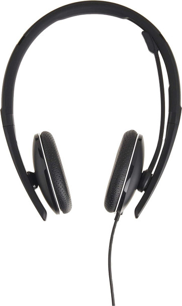 Sennheiser SC 165 USB Wired Binaural HD Stereo On Ear Headset For Business