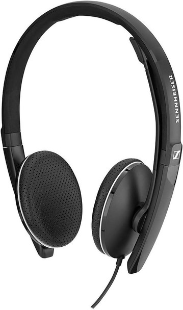 Sennheiser SC 165 USB Wired Binaural HD Stereo On Ear Headset For Business