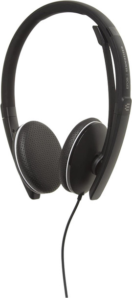 Sennheiser SC 165 USB Wired Binaural HD Stereo On Ear Headset For Business