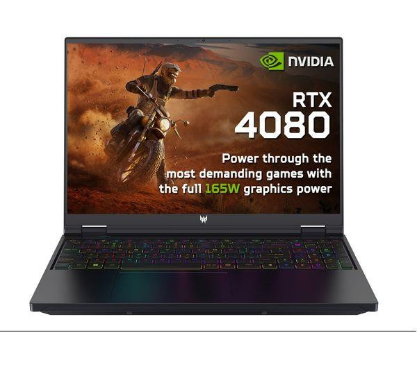 Acer Predator Helios 16" Laptop QHD 250Hz i9 13900HX 32GB 2TB SSD RTX 4080