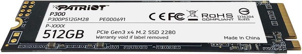 Patriot Memory P300 M.2 Pcie Gen 3 x4 512GB NVMe SSD P300P512GM28