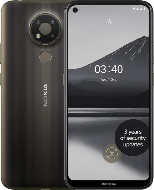 Nokia 3.4 6.39" 3GB / 32GB Android Unlocked Smart Phone Charcoal
