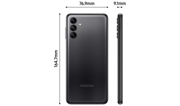 Samsung Galaxy A04s 4G 6.5" 3GB 32GB Unlocked Smartphone - Black