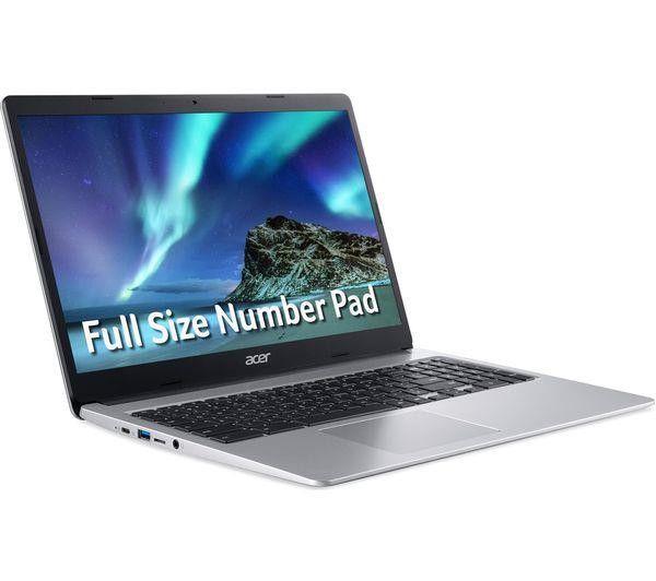 Acer 315 15.6" Chromebook Intel Celeron N4020 4GB 64GB eMMC Laptop