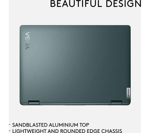 Lenovo Yoga 6 13.3" Windows 11, 2 in 1 Laptop AMD Ryzen 5 5500U 256GB SSD 